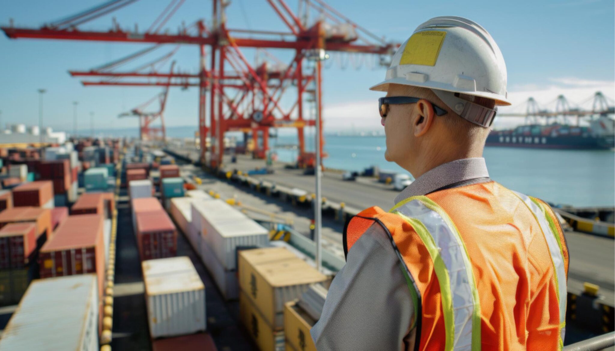 Marine Cargo Inspection on the ship