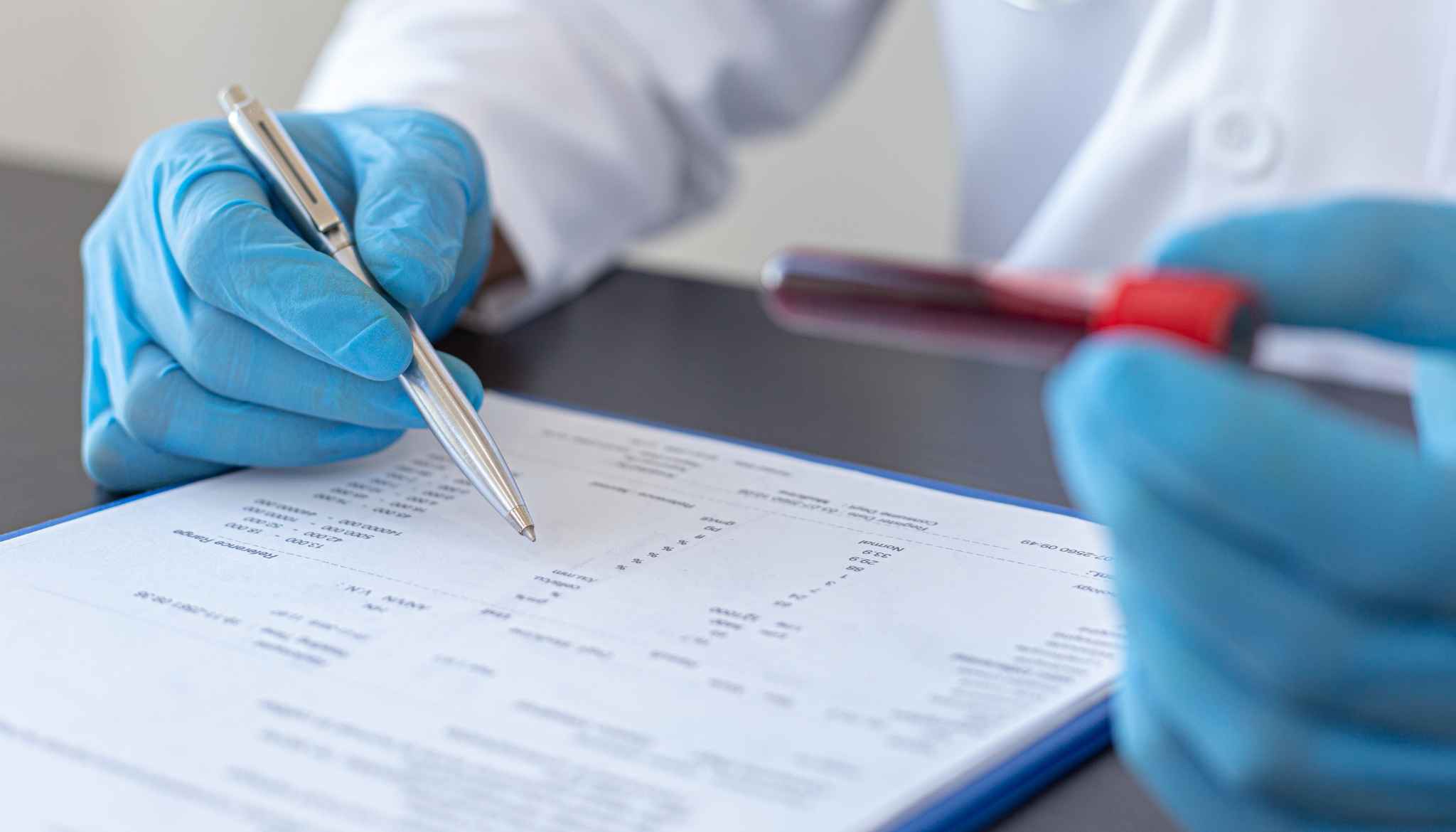Report from LIMS is being checked
