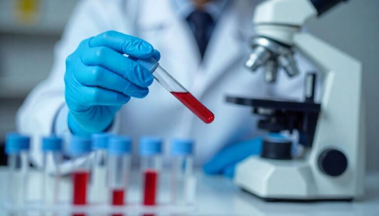 Lab sample testing
