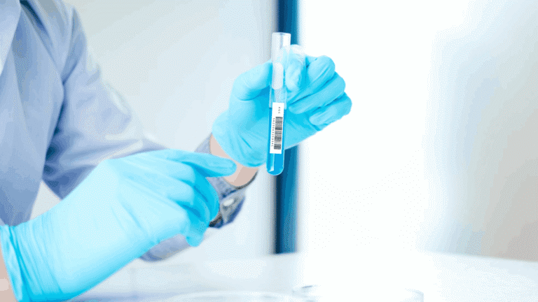 Environmental sample in lab