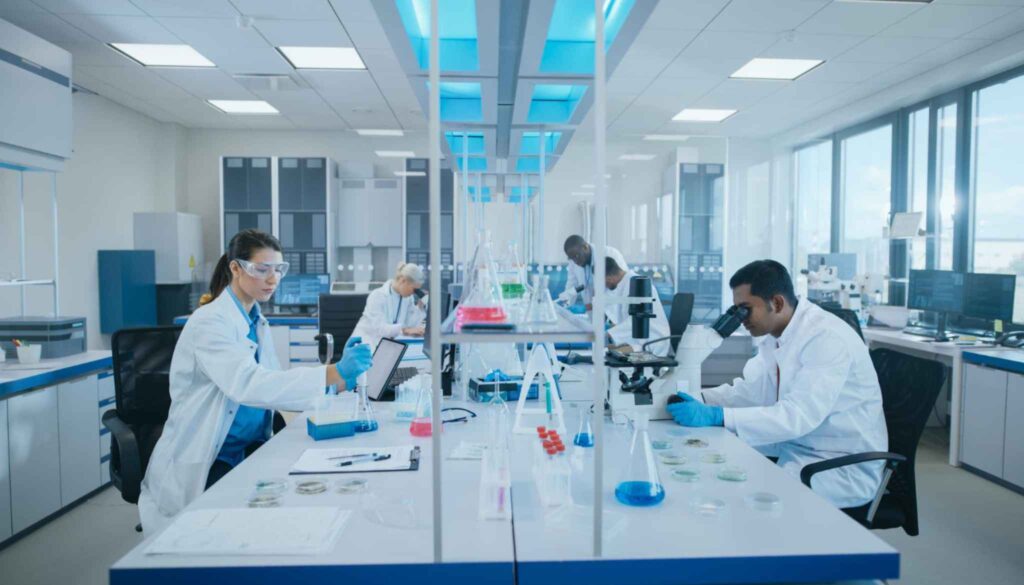LIMS in manufacturing lab